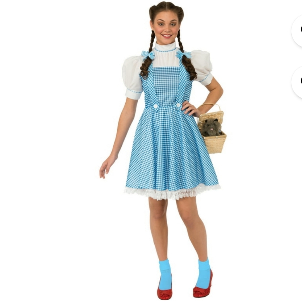 Rubies Wizard of Oz Dorothy costume sz Large New!